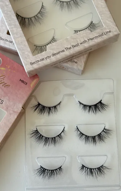 Mermaid Natural Hair Lashes pairs (MB03)